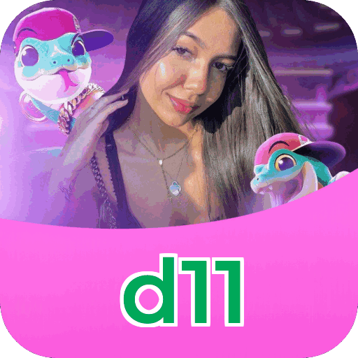 Interface do aplicativo d11 mostrando jogos disponíveis no iOS e Android